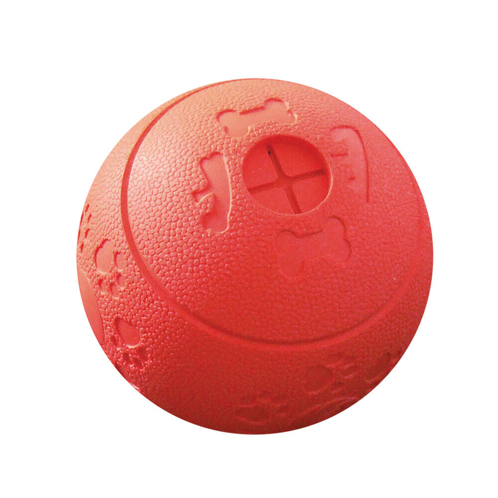 Nobby  Vollgummi Snackball rot 11 cm Hund Dog Ball Snack Zahnpflege