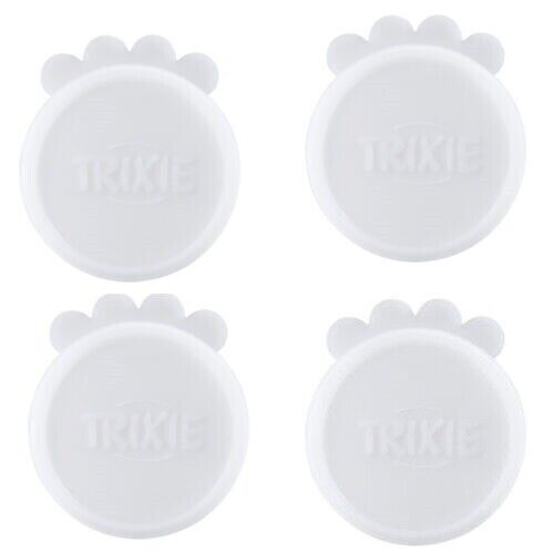 Trixie Dosendeckel Katzenfutter Hundefutter Dosen Deckel Set Kunststoff Silikon