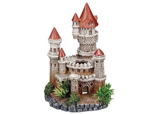 Nobby Aqua Ornaments "SCHLOSS" mit Pflanzen12 x 10,5 x 18 cm Aquarium Fisch Deko