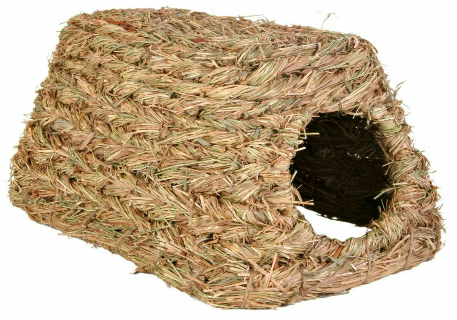 Gras Tunnel Haus Nest Höhle Heu Stroh Meerschweinchen Kaninchen Hamster Nager