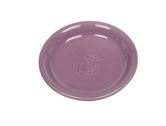 Nobby Napf  Katzen Keramik Milchschalelila  14 x 2 cm