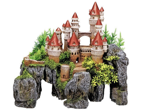 Nobby  Aqua Ornaments "SCHLOSS" mit Pflanzen37 x 20,5 x 31,5 cm Aquarium