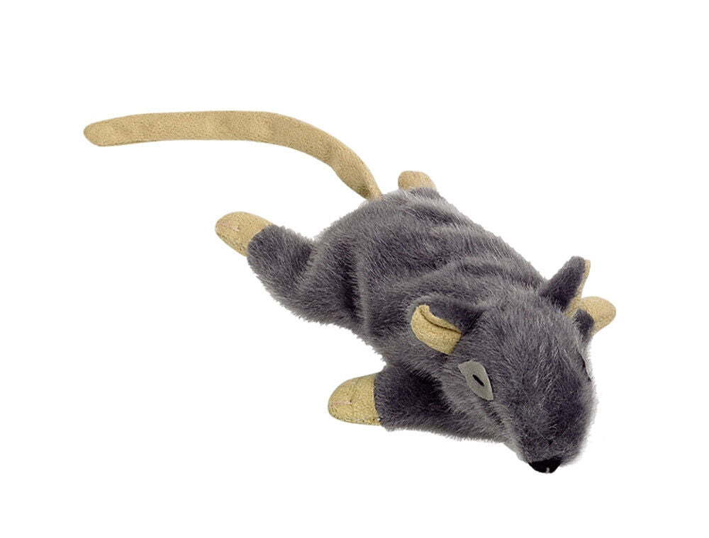 Nobby  Plüsch MAUSgrau 14,5 cm Katze Spielzeug Kauen Jagen