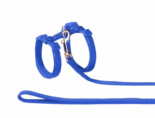 Nobby  Katzengarnitur Nylonblau