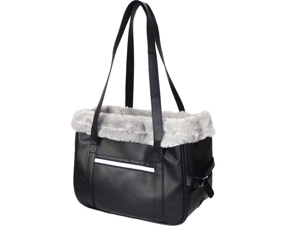 Nobby  Tasche "AGADIR"schwarz 36 x 21 x 27 cm Hund Katze Dog Cat Transport