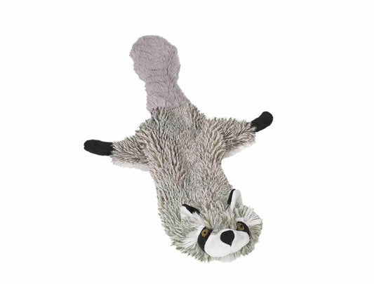 Nobby Plüsch Waschbär flach 61cm Softplüsch mit Stimme Spielzeug Hund