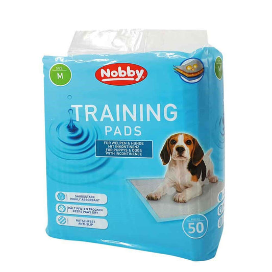 Nobby  Training Pads 50 St., M,  62 x 48 cm Hund Dog Welpen Puppy