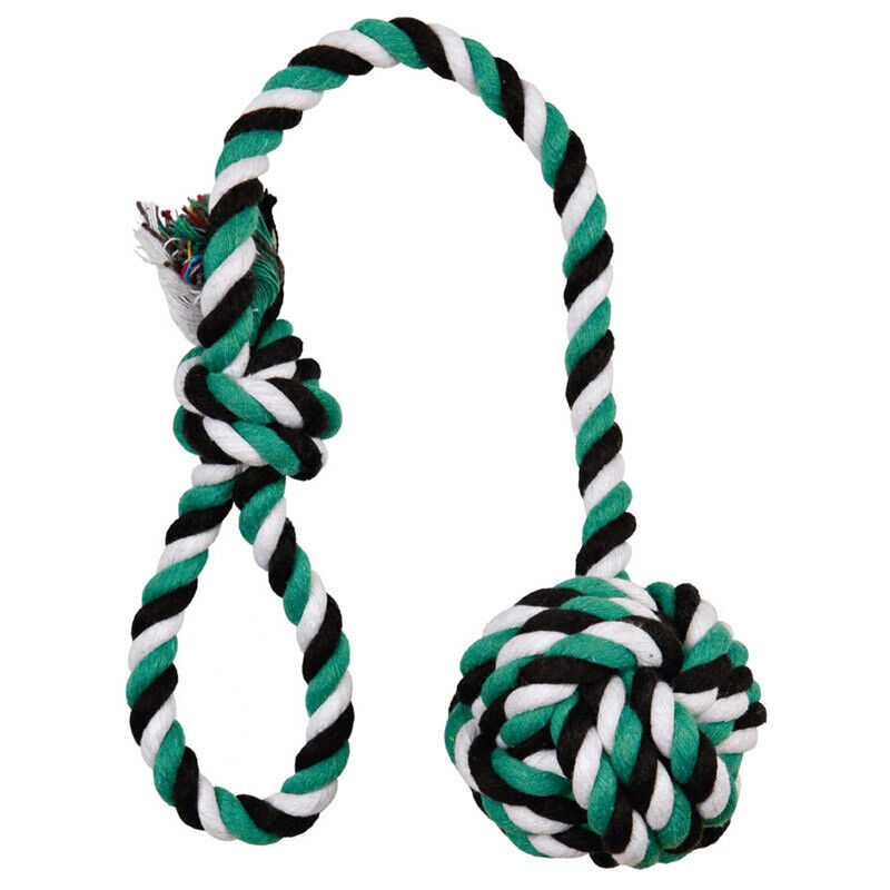 Trixie Spieltau mit eingeflochtenem Ball  5,5/30 cm Hund Dog