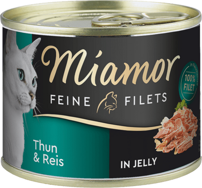 6 Stück Adult Katzenfutter Nassfutter Miamor Feine Filets Jelly MixPaket Cat