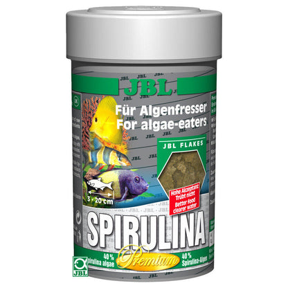 JBL Spirulina Premium Hauptfutter Fische Algen 250 ml Flocken