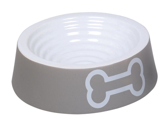Nobby  Keramik Napf "Big Bone"grau ? 24 x 7 cm, 0,7 l