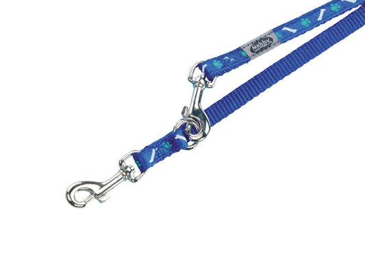 Nobby Führleine  Mini  blau L: 200 cm; B: 10 mm Hund Dog Leine