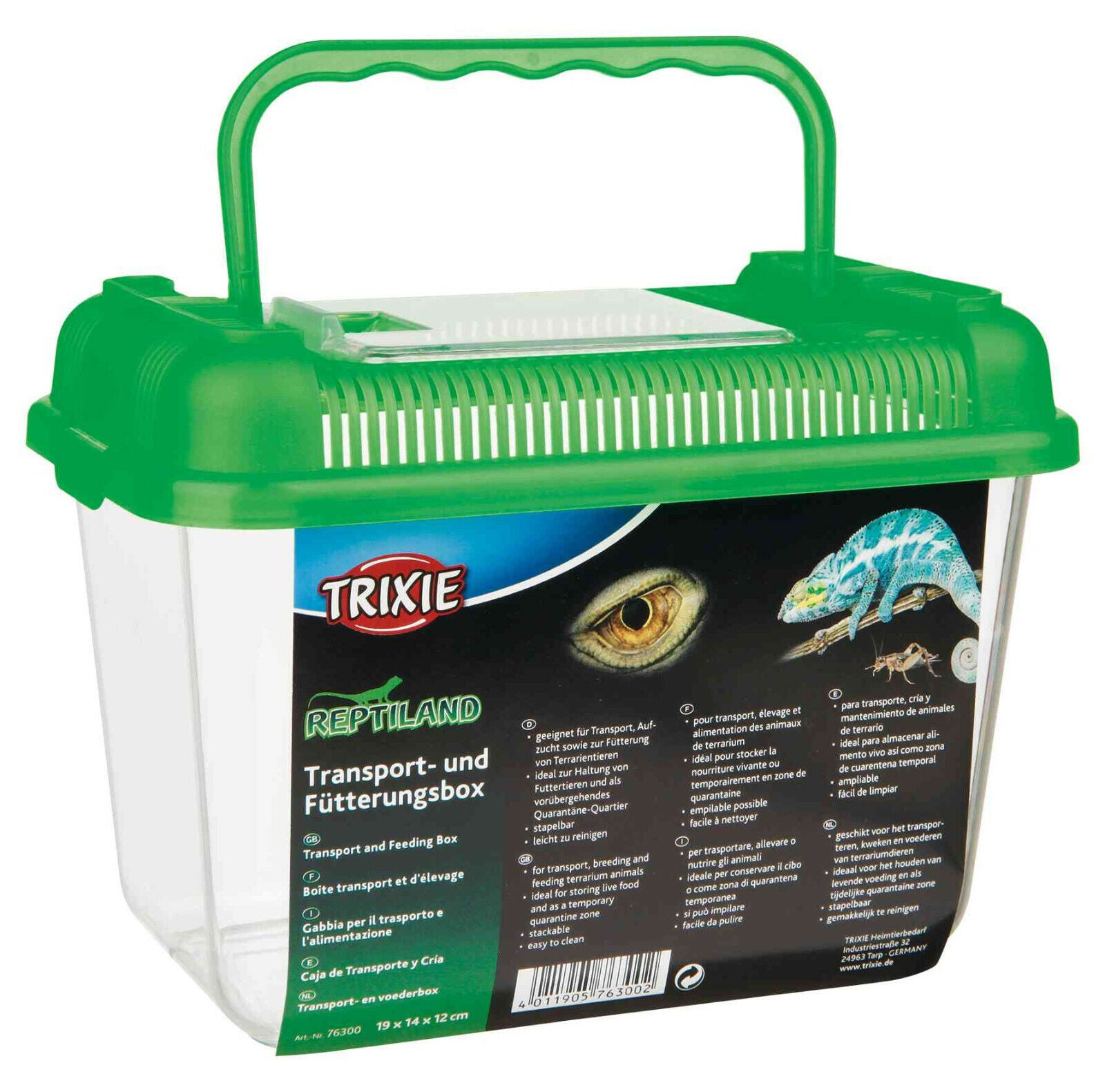 Trixie Reptilien Amphibien Transportbox Fütterungsbox Aufzucht diverse Größen
