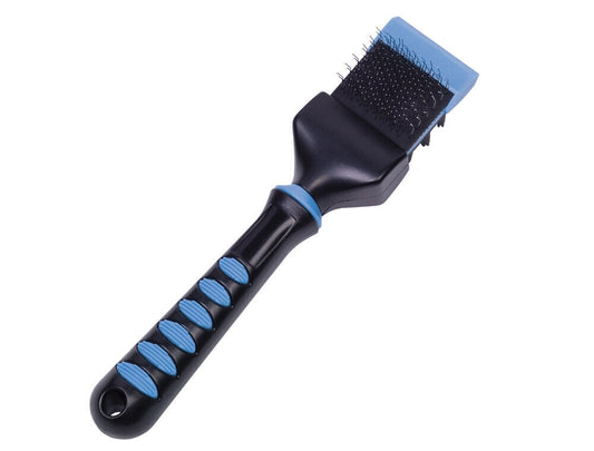 Nobby  COMFORT LINE flexible Buerste doppelt1 Kopf Hund Katze Bürste Kamm
