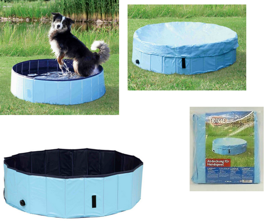 Auswahl Hundepool Swimmingpool  Trixie div. grössen oder Abdeckung Poolplane