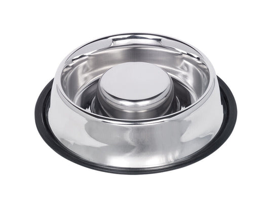 Nobby  Anti-Schling-Edelstahlnapf, rutschfest1,35 ltr, 30 cm