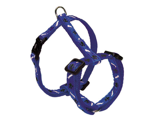 Nobby Geschirr Mini Hudn Dog blau Brust 20-35 cm; B: 10 mm