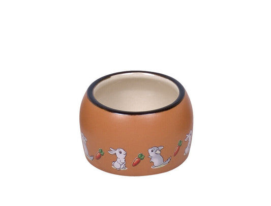 Nobby  Nager Keramik Futtertrog "Rabbit"? 8 x 4,5 cm, 0,125 l