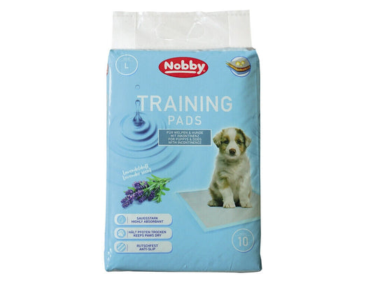 Nobby  Training PadsLavendel; 10 St.; L ; 60 x 60 cm Hund Dog Welpen Puppy