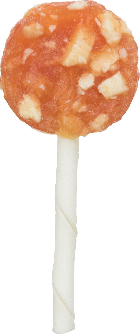 10 x Denta Fun Chicken Cheese Lolly Huhn Hund Dog Snack je 20 g*