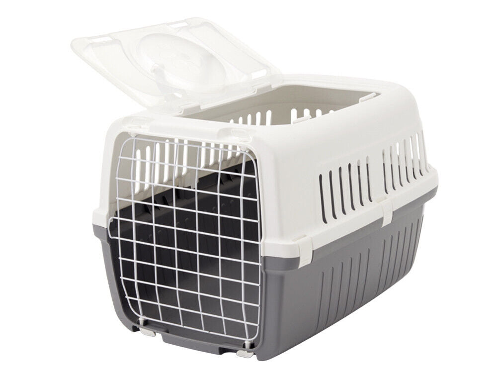 Nobby  Transportbox "Zephos 2 open"55,5 x 38 x 34 cm Hund Dog Katze Cat