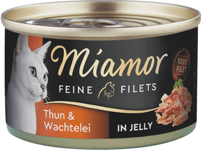 6 Stück Adult Katzenfutter Nassfutter Miamor Feine Filets Jelly MixPaket Cat