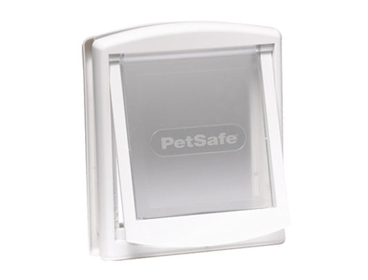 Nobby  PetSafe Tür 715weiss / transparent 23,6 x 19,8 cm 2 Wege Freilauftür Katz