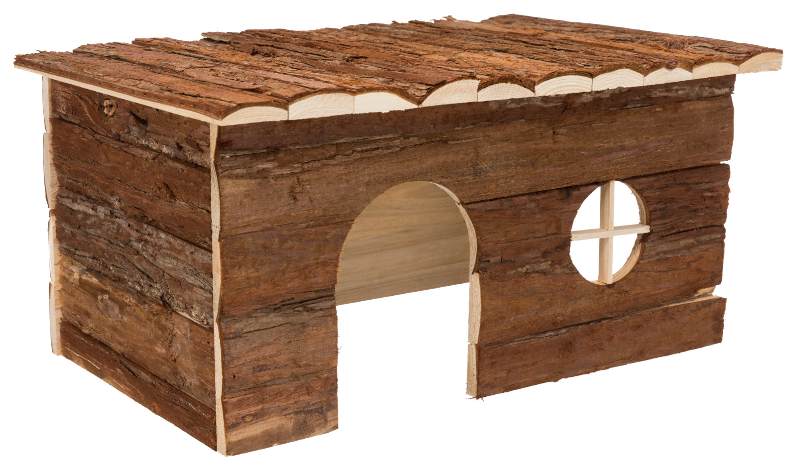 Trixie Natural Living Holz Jerrik Haus Hamster Haustier Ratte Rennmaus Meerschwe
