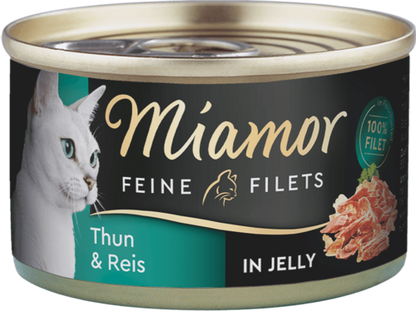 6 Stück Adult Katzenfutter Nassfutter Miamor Feine Filets Jelly MixPaket Cat