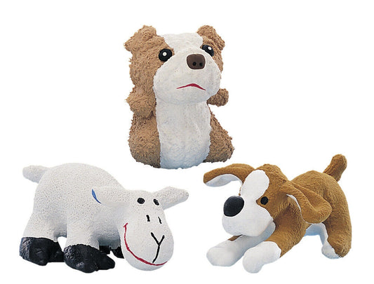 Nobby  Latex Hund, Baer oder Schaf 5 - 7 cm Hund Spielzeug Kauen