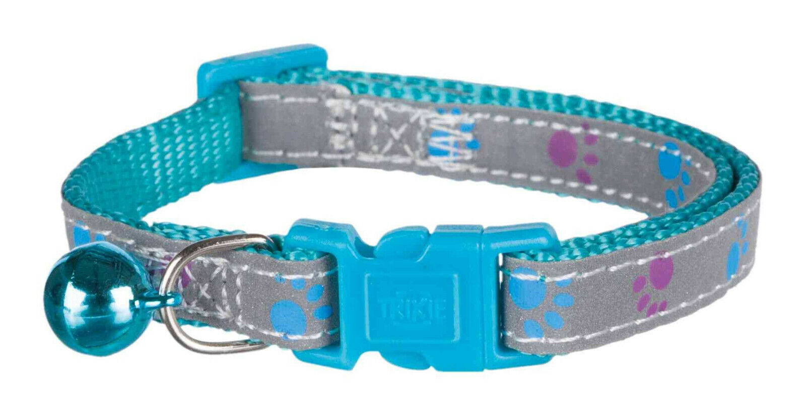 TRIXIE Safer Life Katzenhalsband reflektierend Kunststoff Katzenleine Welpen