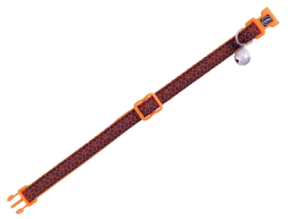 Nobby Katzenhalsband "Design Orange" Katze Cat Halsband Nylon