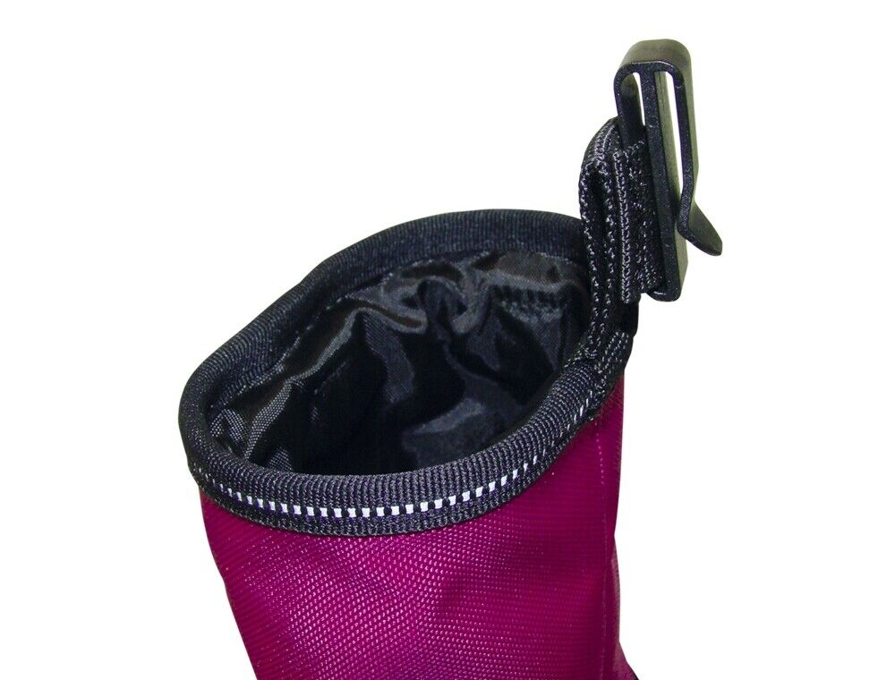 Nobby Snackbeutel RIO - Nylon Futterbeutel Leckerlibeutel Snacktasche mit Clip