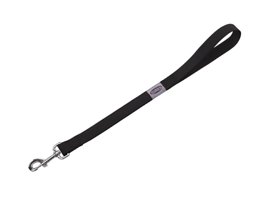 Nobby  Kurzführer Leine "Classic"schwarz L: 35 cm; B: 25 mm