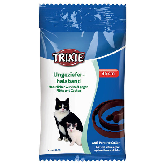 Trixie  Flohhalsband Zeckenhalsband Ungezieferband für Katzen, Katze, Cat, 35 cm