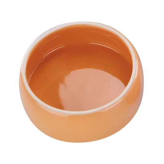 Nobby  Keramik Futtertrog orange 500 ml Napf Nager Nagetiere Meerschweinchen