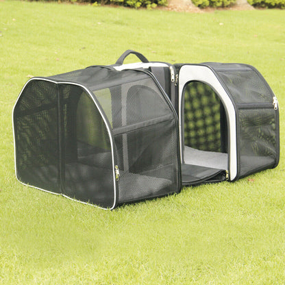 Nobby  Rucksack "CASTLE"cream 38 x 32 x 45 cm Hund Dog Katze cat