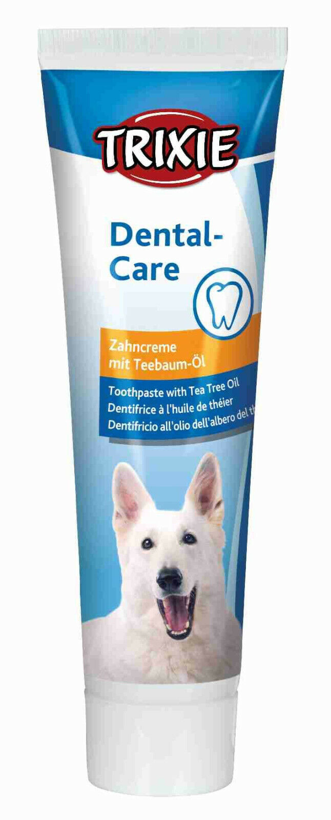 Trixie Hunde Katze Zahnpflegeset Zahnpasta Zahnbürste Gel Spar Wasser Cream*