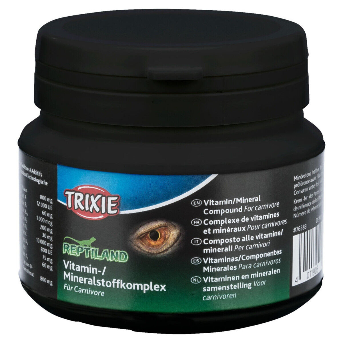 Trixie Vitamin-/Mineralstoffkomplex 80 g für carnivore Reptilien carnivore Amphi