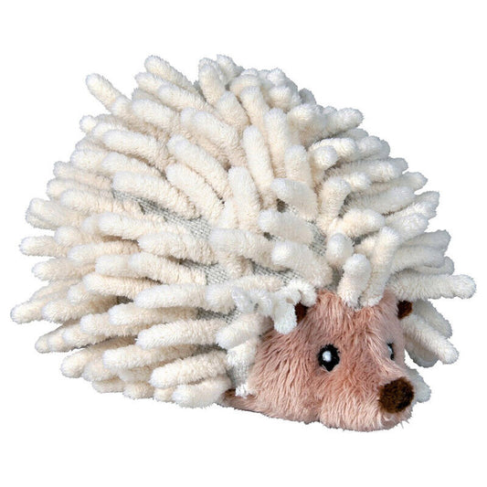 Trixie Hundespielzeug Igel, Plüsch, weiß,  12 cm oder 17 cm Hund Dog Spielzeug