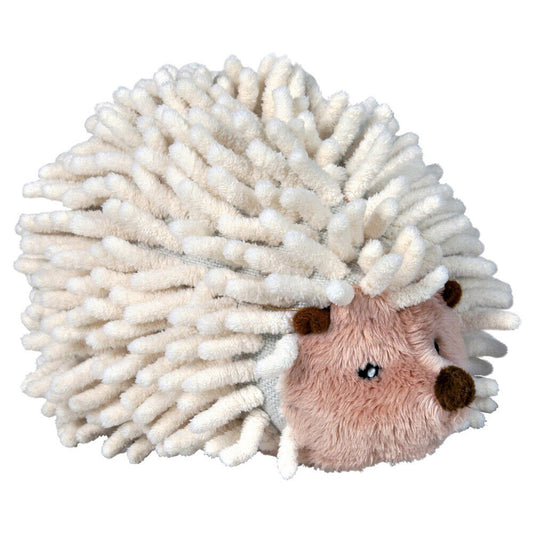 Trixie Hundespielzeug Igel, Plüsch, weiß,  12 cm oder 17 cm Hund Dog Spielzeug