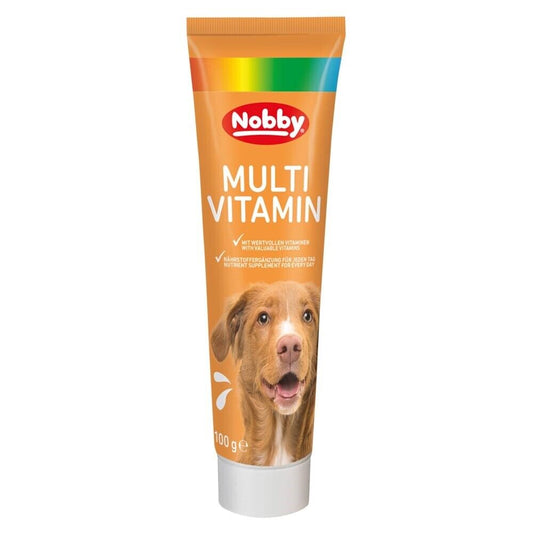 Nobby Multi Vitamin Paste Hund 100g Nahrungsergänzung Senior Snack Leckerlie