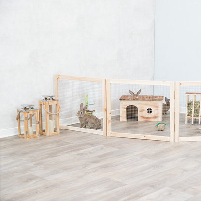 Trixie Indoor Freilaufgehege für Nager Meerschweinchen  4 x a  60 x 30 cm
