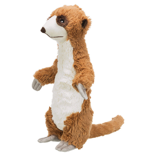 Hundespielzeug Erdmännchen - 40cm - mit Quietscher - Kuscheltier für Hunde 