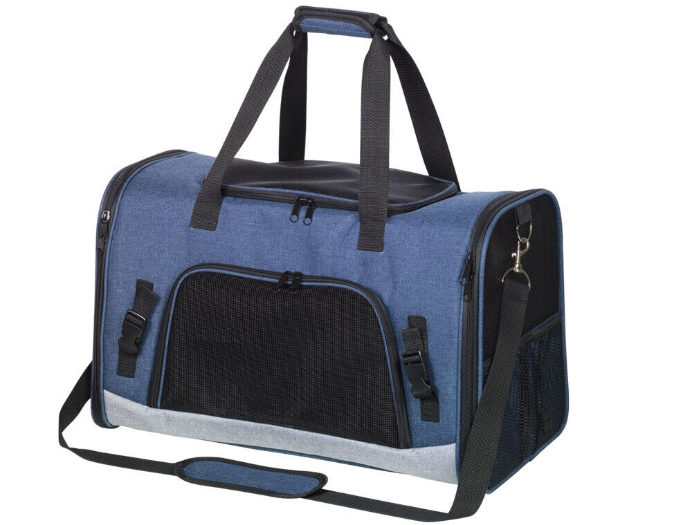 Nobby  Tasche "NADOR"blau 55 x 31 x 34 cm Hund Katze Dog Cat Transport