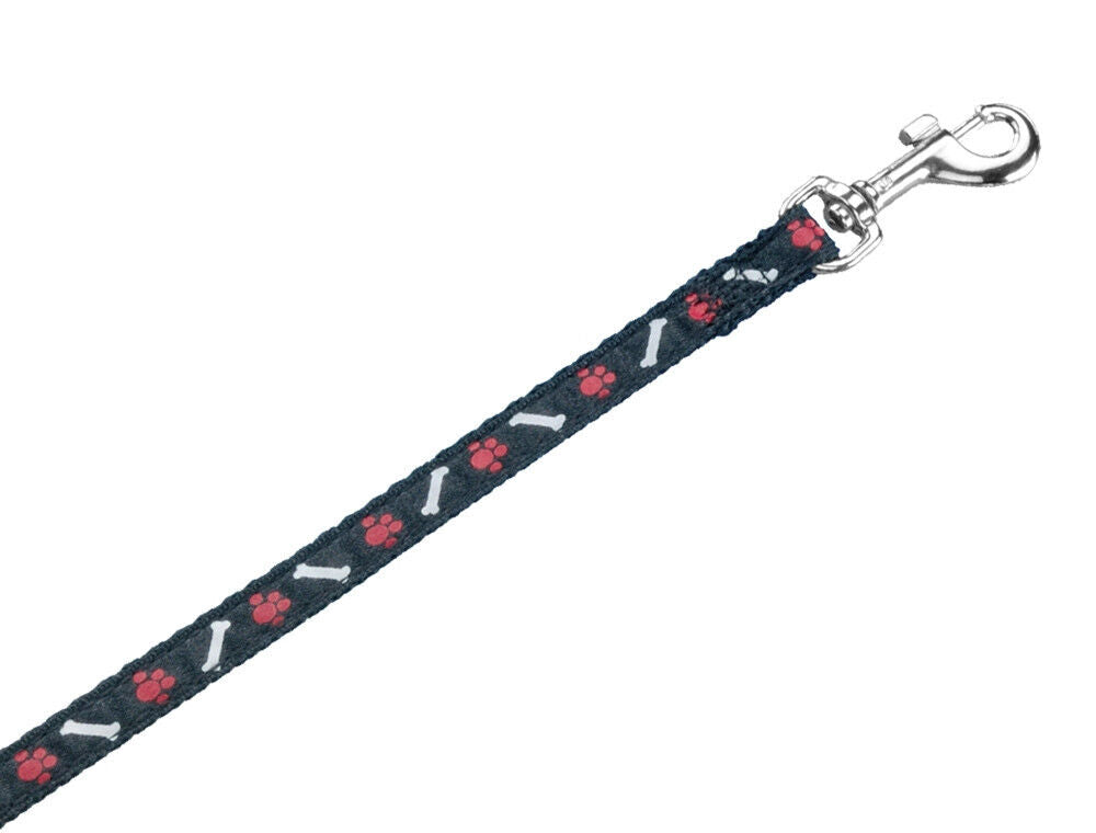 Nobby Leine  Mini  schwarz L: 120 cm; B: 10 mm Hund Dog Leine