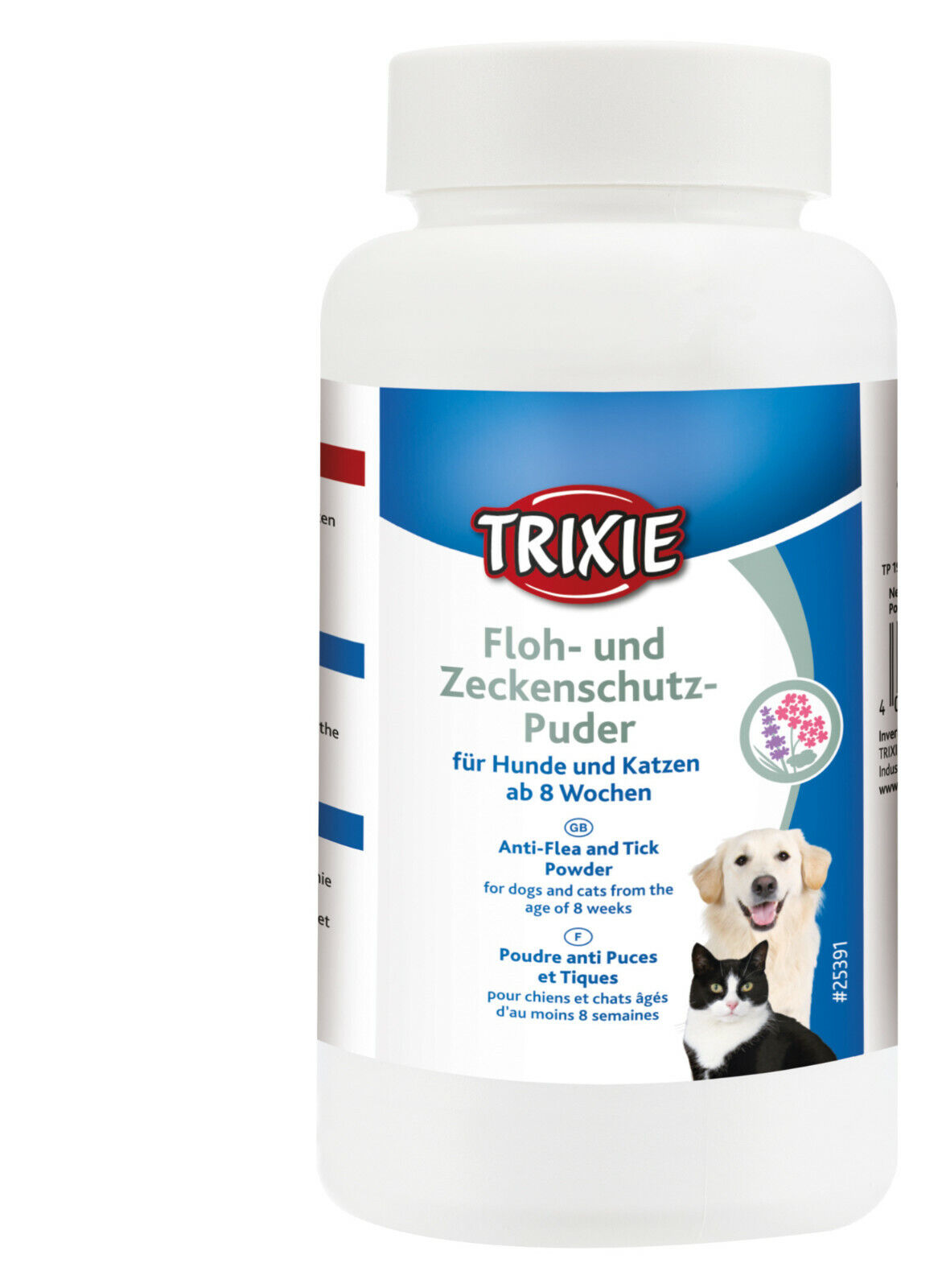 Trixie Floh- und Zeckenschutz Puder Flohschutz Ungeziefer Hund Katze