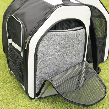 Nobby  Rucksack "CASTLE"cream 38 x 32 x 45 cm Hund Dog Katze cat