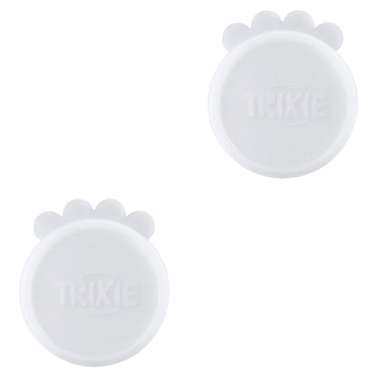 Trixie Dosendeckel Katzenfutter Hundefutter Dosen Deckel Set Kunststoff Silikon