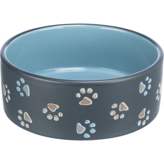Trixie Hund Keramiknapf Jimmy 0,75l spülmaschinenfest Futter Napf Fressnapf 15cm